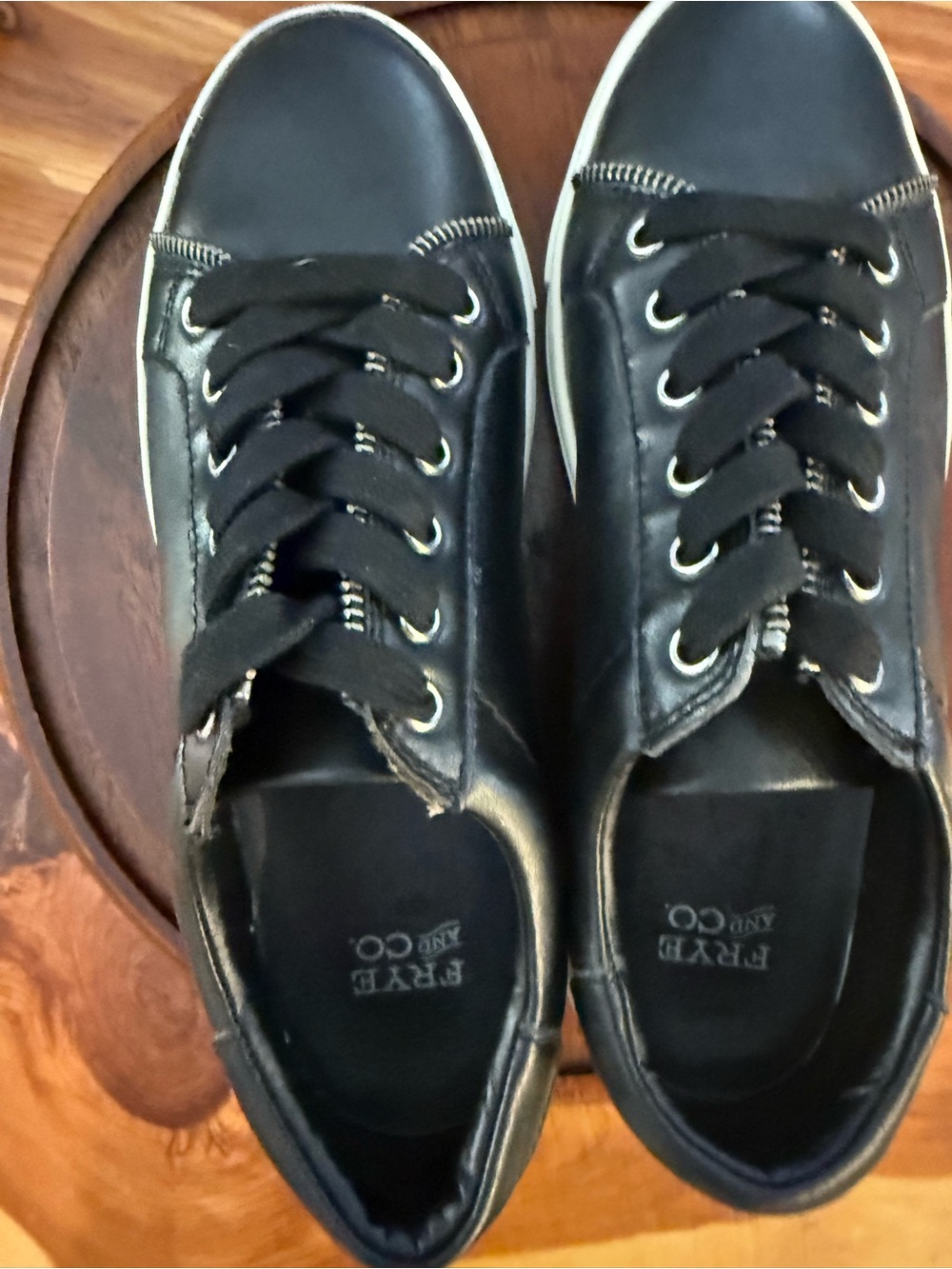 Frye & Co. Sindy Moto Low Leather Shoes – Size 6.5